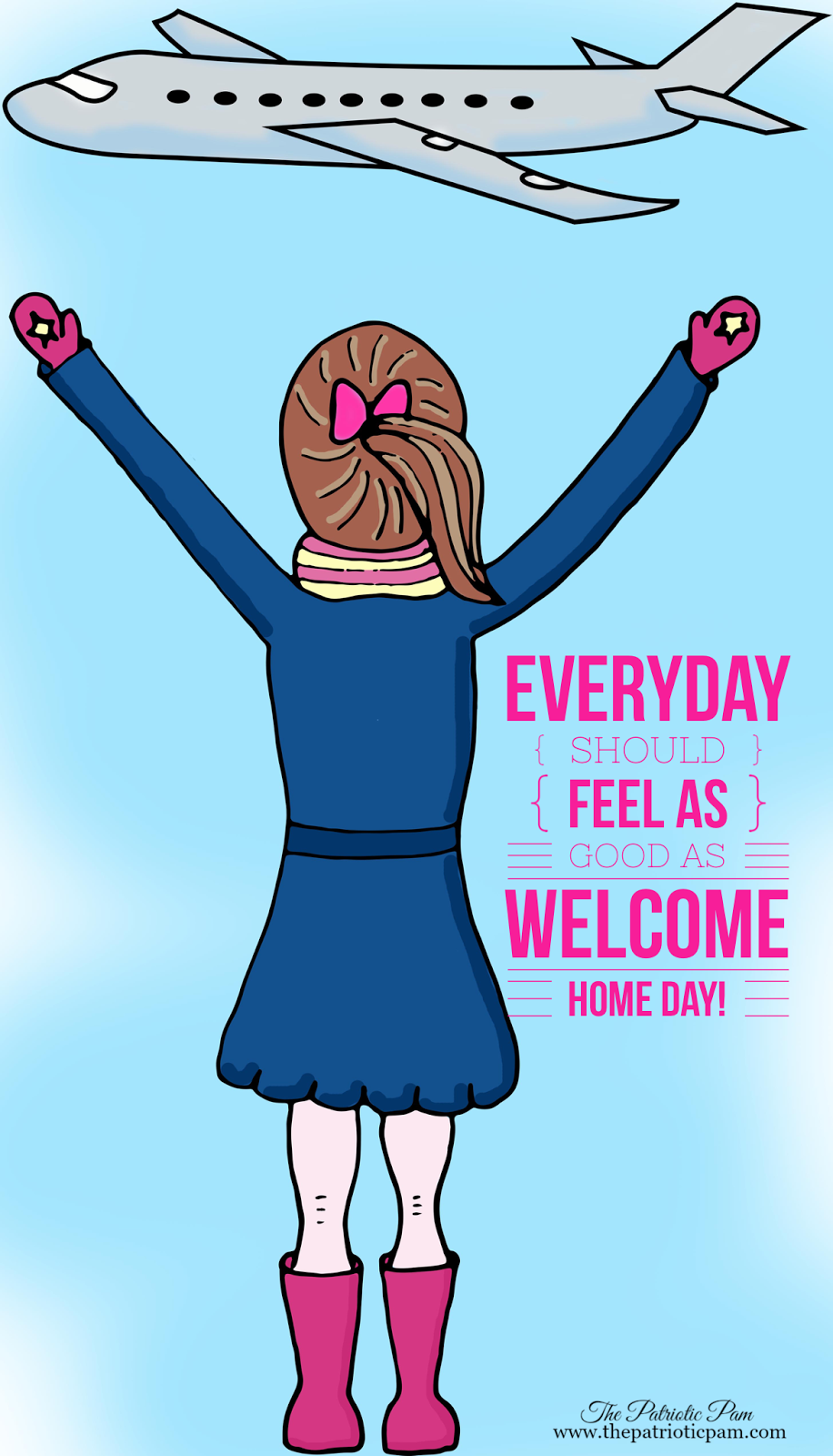 Welcome Home Days military, sketch, illustration, inspiration